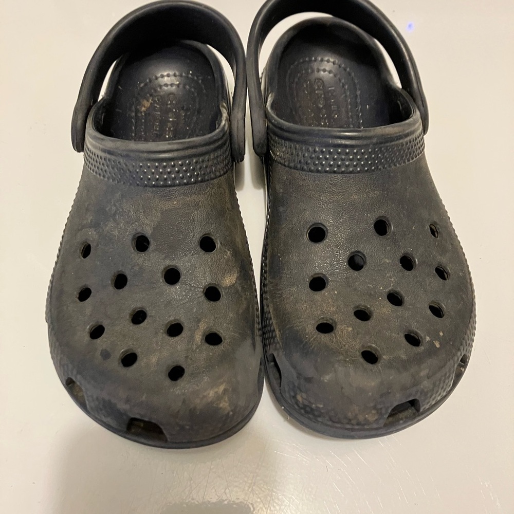 CROCS Kids Black Water Shoes
